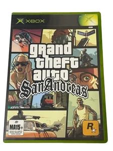 Grand Theft Auto San Andreas XBOX Original PAL *Complete* - Picture 1 of 2