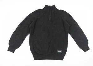 Brave Soul Men's Black M Pullover Jumper - Picture 1 of 12
