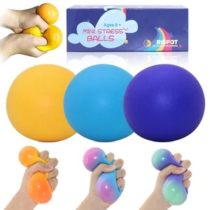Stress Balls for Adults and Kids - 3pk Squishy Stress Ball Fidget Toys Anti S... - Picture 1 of 7