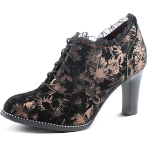 L'Artiste by Spring Step Womens Glitzish Leather Shootie - Bronze Multi, 35M NEW - Picture 1 of 8