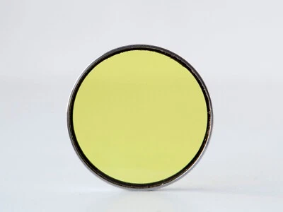 KODAK SERIES 6 VI Drop-in  Yellow Wratten FILTER K2 - 41.5mm Diameter - Image 1 of 3