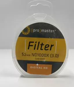 Promaster Digital HD Filter 52mm ND1000X (3.0) Code 8583 - Picture 1 of 5