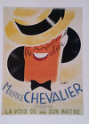 DOCUMENT AFFICHE Art Deco Maurice Chevalier Charles Kiffer
