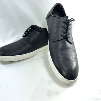 Zapatos de vestir informales Nordstrom de gamuza de cuero gris oscuro para hombre talla 11M Foto 1 de 4