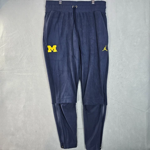 Michigan Wolverines Football Jordan Therma Sphere Max Pants Mens Medium Blue Cover
