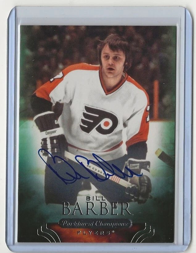 2011 2011-12 Parkhurst Champions Autographs #61 Bill Barber Philadelphia Flyers - Image 1 of 1