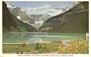 LAKE LOUISE & VICTORIA GLACIER, LAKE LOUISE, ALBERTA, CANADA - PC6498 - Picture 1 of 2