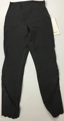 Lululemon Mujer Wunder Under Crop HR 23 *Scp LW6BF1S GGRE Gris Talla 8 Foto 1 de 3