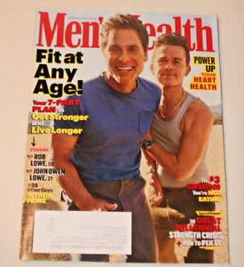 New Mens Health Magazine Rob Lowe John Owen Fit At Any Age Lowe April 2023