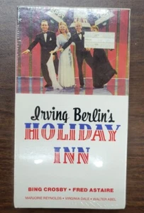 Vtg 1942 Irving Berlin's Holiday Inn VHS 1986 Fred Astaire Bing Crosby - New - Picture 1 of 7
