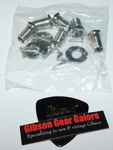 Gibson Les Paul Tuner Ferrule Washer Screws Set Kluson Deluxe Guitar Parts SG - Picture 1 of 3