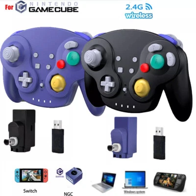 2.4 GHz Wireless NGC Switch Online Controller For GameCube GC Windows PC iOS Mac - Bild 1 von 4