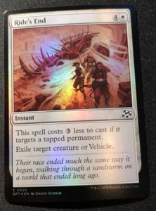 Ride's End - Foil - DFT - MTG - EN - NM - 0025 - Picture 1 of 1