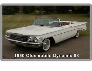 1960 Oldsmobile Dynamic Convertible Refrigerator / Tool Box Magnet - Picture 1 of 1