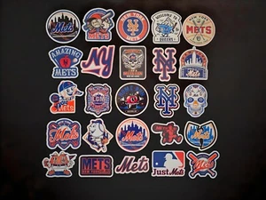 NY New York Mets Vinyl Stickers MLB Baseball Queens Sports Team Logo Big Apple - Picture 1 of 26