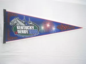 2000 - 126th Kentucky Derby 30" Pennant in MINT Condition - FUSAICHI PEGASUS - Picture 1 of 1