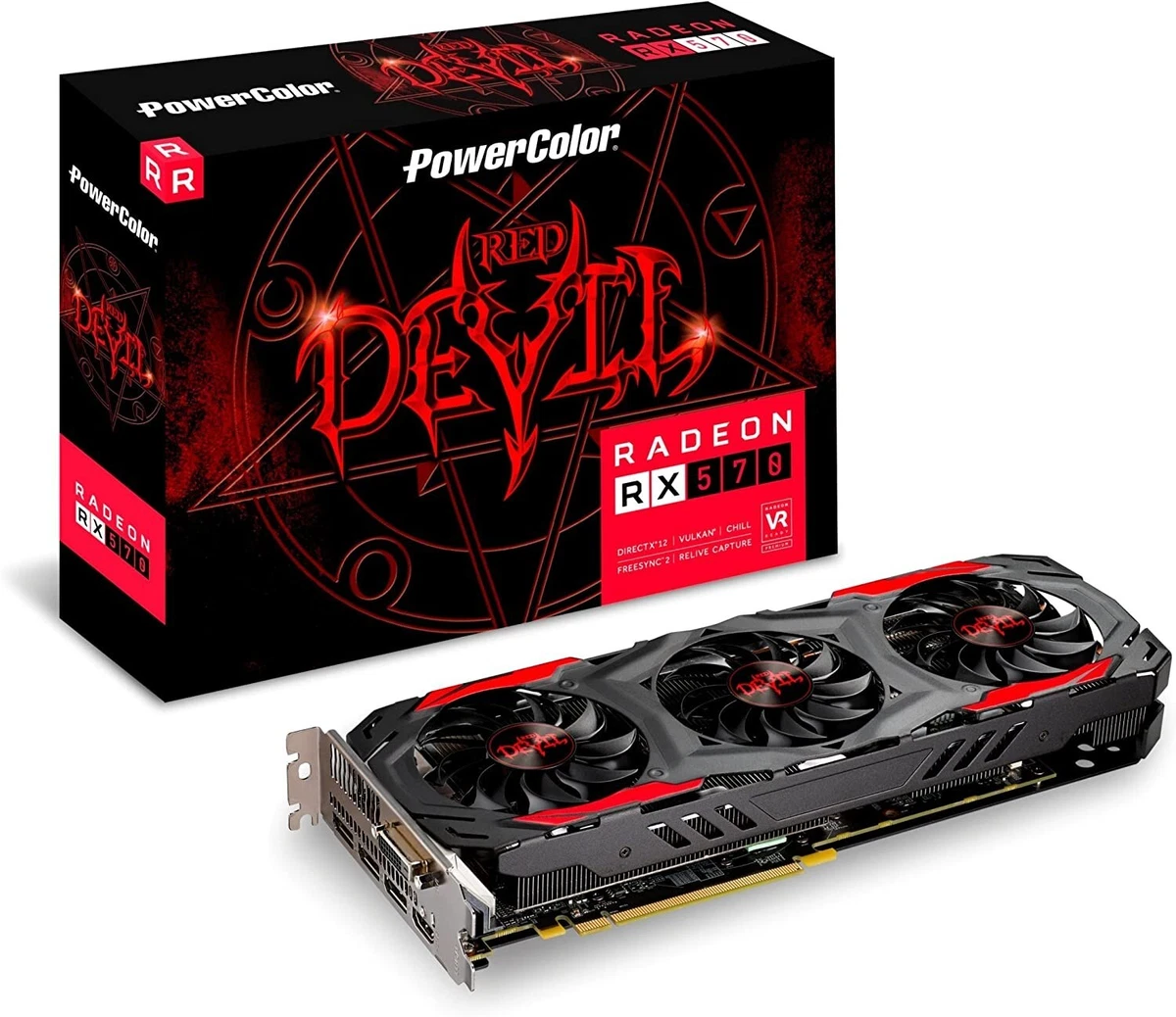 新品未使用 PowerColor ビデオカード AMD RADEON RX570 Amazon | PowerColor Red Dragon AMD Radeon RX570 8GB GDDR5 AXRX 570