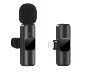 Microfono Wireless registrazione Audio Video portatile Mini per iPhone ipad - Foto 1 di 4