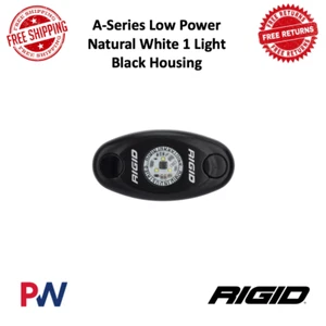 Rigid Industries 480023 | A-Series Low Power Natural White Light | Black Housing - Picture 1 of 12