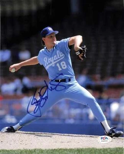 Bret Saberhagen signed 8x10 photo PSA/DNA Kansas City Royals Autographed - Picture 1 of 1