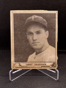 1940 Spielball Baseball Floyd Ellis "Arky" Vaughan #107 Pirates HOF Poor - Bild 1 von 2