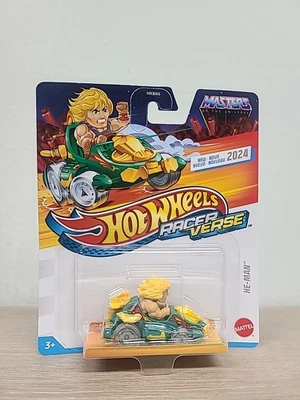 Vehículo de juguete Hot Wheels Racer Verse 1:64 He-Man edición 2024 Navidad Foto 1 de 4