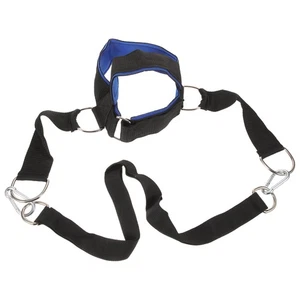 Entrenador de cabeza y cuello de tela correa de alta resistencia hombro entrenamiento con pesas ayuda cuello - Imagen 1 de 12