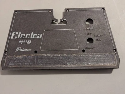 Vintage Polaris Snowmobile Console '77 Electra 440 5430419 - Image 1 of 4