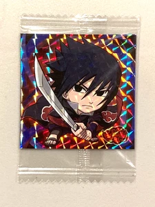 Sasuke Uchiha - 4-30 UR - Naruto Wafer Sticker Sealed Japanese - Picture 1 of 2