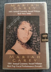 Mariah Carey 1991 Unused India Clamshell Audio Cassette Tape Grammy - Picture 1 of 8