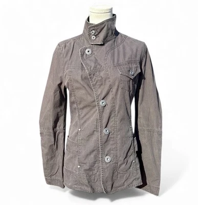 Diesel Grey Button Multi Pocket  Gorpcore Military Steampunk  Jacket Size M - Image 1 of 4