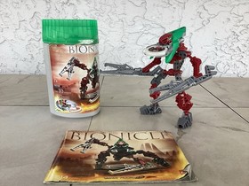 LEGO Bionicle Vahki Nuurakh 8614 Complete W/ Canister And Instructions