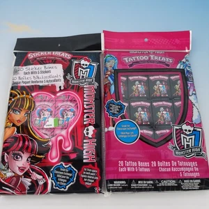 Monster High Tattoos und Sticker Sets 2015 und 2016 Packungen - Bild 1 von 13