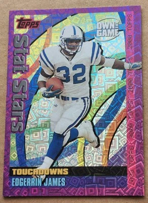 2000 Topps #OTG6 Edgerrin James Own the Game - Image 1 of 2