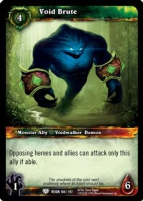 Void Brute - Reign of Fire - World of Warcraft TCG - Bild 1 von 4