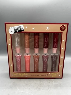 Holler and Glow Juicy Lip Gloss Tube Gift Set 10ct Brand NEW Sealed - Image 1 of 4