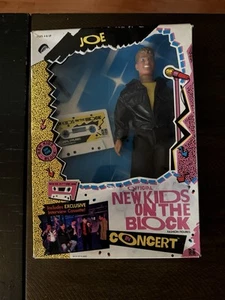 New Kids on the Block Joe Doll in Concert Fashion Figure 1990 W/Cassette - Picture 1 of 2
