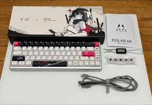 YUKI AIM Polar 65 KATANA Collection Keyboard AS-KB165WHUS-YUKI used - Picture 1 of 3