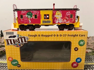 MTH 30-77173 M&Ms Bay Window Caboose LN/Box - Image 1 of 4