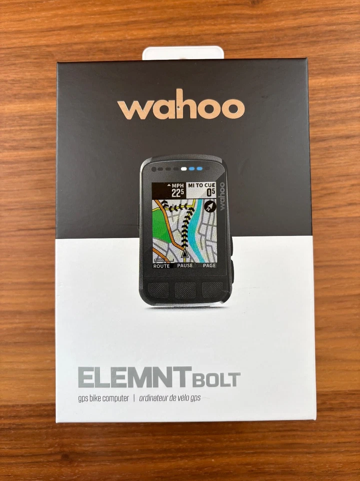 Computadora de ciclismo/bicicleta Wahoo Element Bolt v2 GPS (excelente estado) Foto 1 de 4