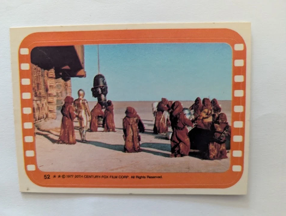 1977 Topps Star Wars Series 5 Stickers -#52 DROIDS - Image 1 of 1