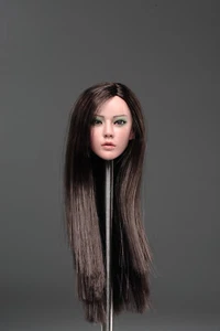 1/6 Female killer Girl LongHair Head Sculpt For 12''TBL Action Figure Body Toys - Picture 1 of 6