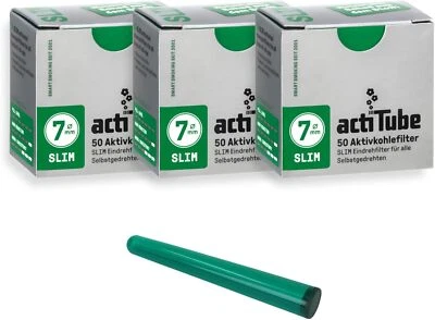 ActiTube Set SLIM Activated Carbon Filter 7.1 mm – Include J Case, 3x50(150)