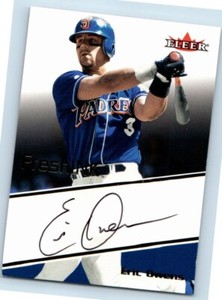 2000 Fleer Mystique Fresh Ink #35 Eric Owens Autographed Signed Auto Card