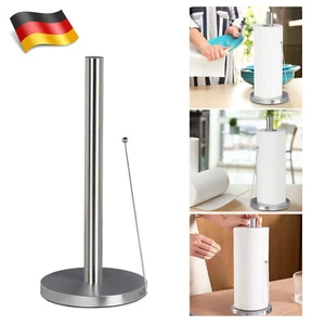 Küchenrollenhalter Edelstahl Küchenrollenständer Papierrollenhalter Küchenrolle - Bild 1 von 9