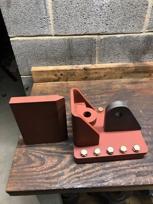 Log Splitter Slide Wedge Push Plate hydraulic cylinder Mount 6" beam - Image 1 of 4