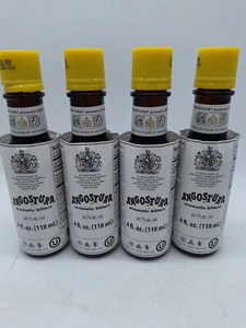 4 Angostura AROMATIC Bitters Flavoring Product of Trinidad & Tobago 4 fl oz Ea. - Picture 1 of 7