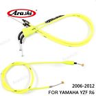 Clutch Cable Throttle Cables For Yamaha YZF R6 2006 - 2012 2007 2008 2009 2010