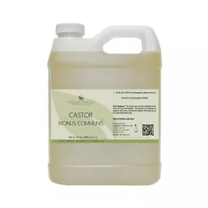 Castor Oil 100% organic refined 1 quart bulk wholesale hair growth remedy 32 oz - Picture 1 of 1