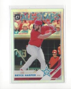 2019 Donruss Optic Holo Prizm #97 Bryce Harper AS Phillies